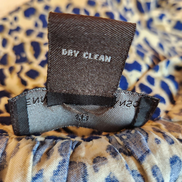 Fenn Wright Manson Woman Blouse Size L Multicolor V-neck‎ 3/4 Sleeve Lightweight - Picture 7 of 7